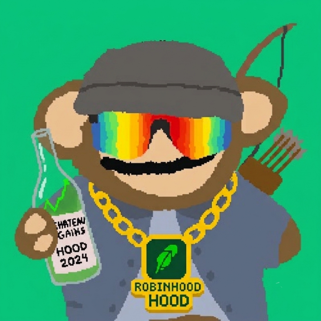 Robinhood Monkey Puppet โ Robinhood Puppets NFT